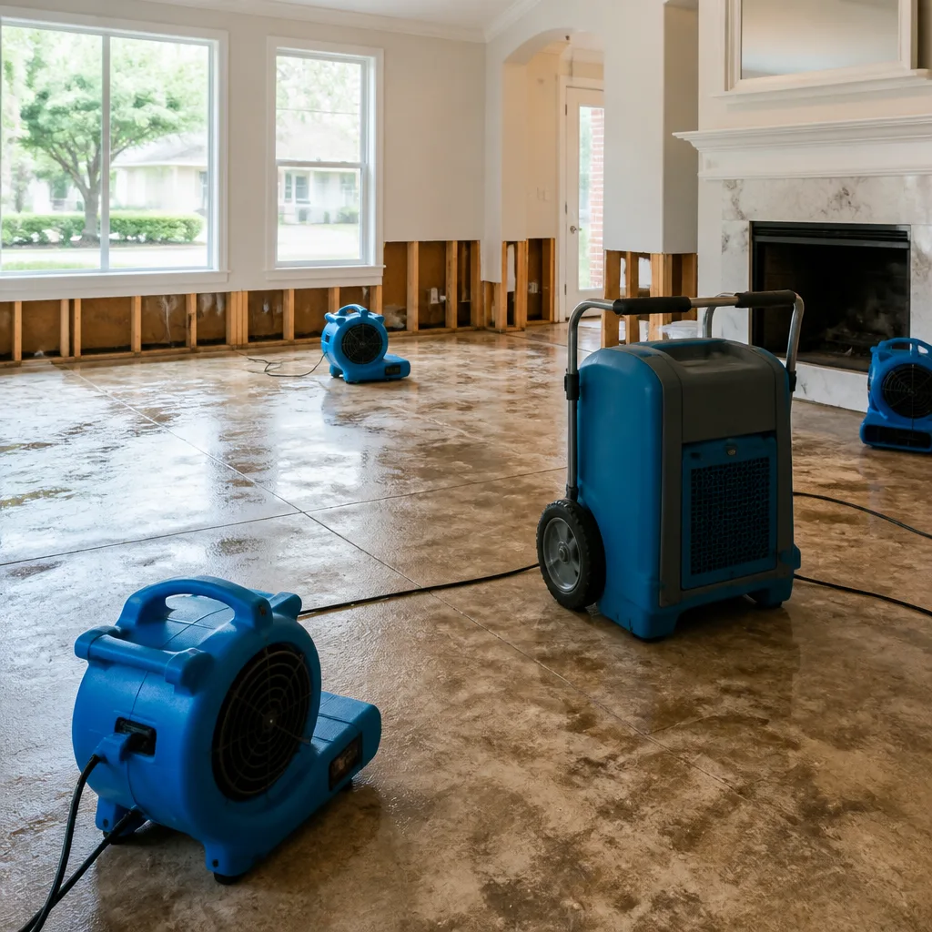 Water damage drying